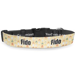 Tribal2 Deluxe Dog Collar (Personalized)