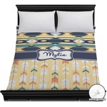 Tribal2 Duvet Cover - Full / Queen (Personalized)