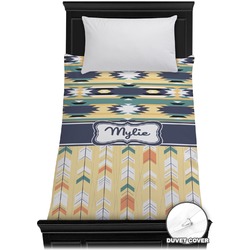 Tribal2 Duvet Cover - Twin (Personalized)