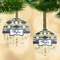 Tribal2 Frosted Glass Ornament - MAIN PARENT