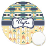 Tribal2 Printed Cookie Topper - 3.25" (Personalized)