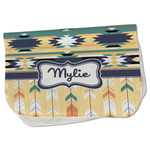 Tribal2 Burp Cloth - Fleece w/ Name or Text