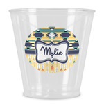 Tribal2 Plastic Shot Glass (Personalized)