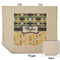 Tribal2 Reusable Cotton Grocery Bag - Front & Back View