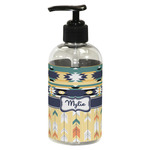 Tribal2 Plastic Soap / Lotion Dispenser (8 oz - Small - Black) (Personalized)