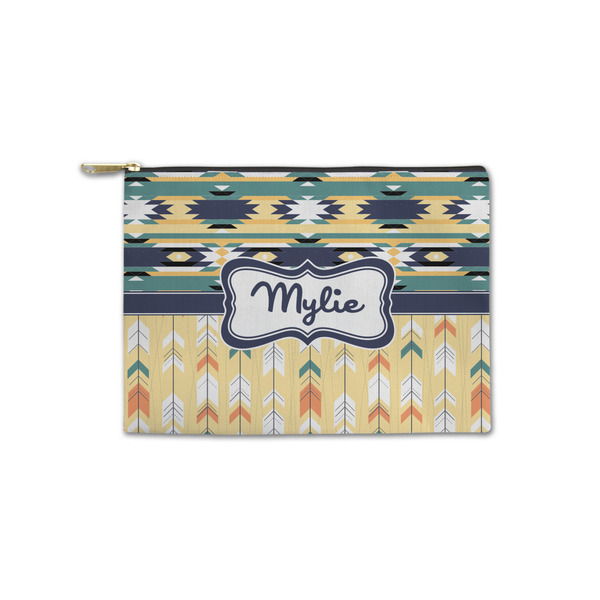 Custom Tribal2 Zipper Pouch - Small - 8.5"x6" (Personalized)