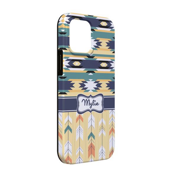 Custom Tribal2 iPhone Case - Rubber Lined - iPhone 13 (Personalized)