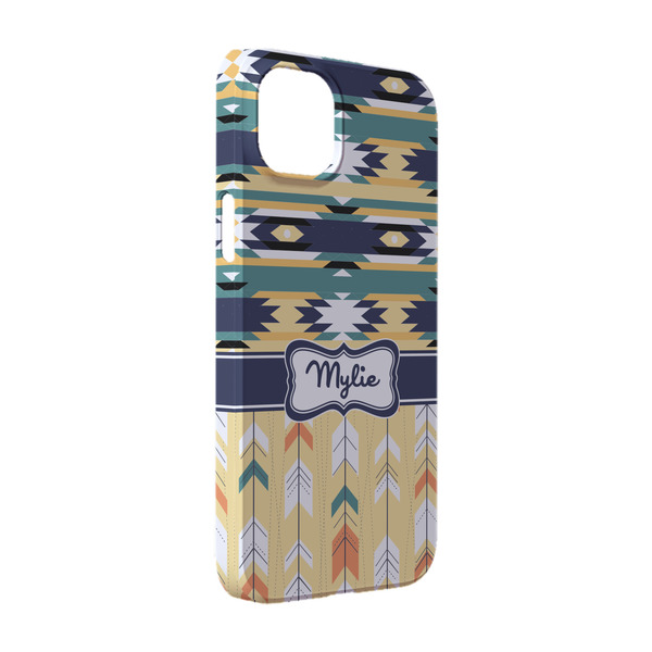 Custom Tribal2 iPhone Case - Plastic - iPhone 14 (Personalized)