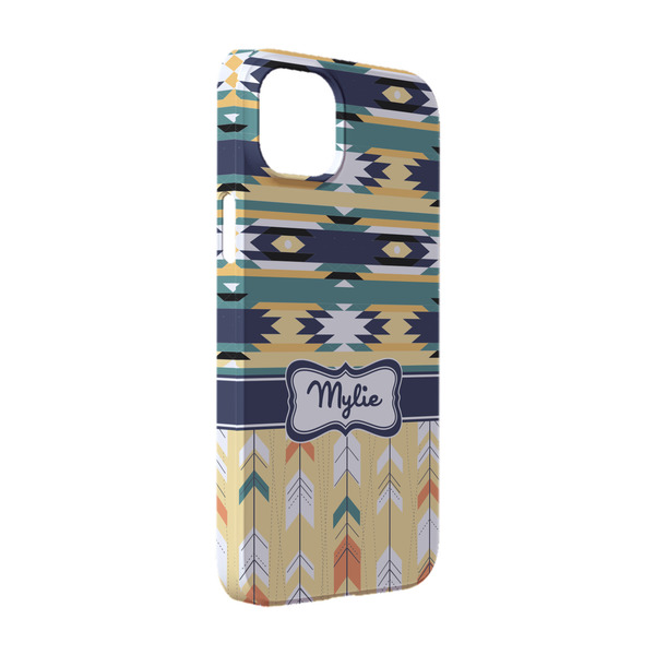 Custom Tribal2 iPhone Case - Plastic - iPhone 14 Pro (Personalized)