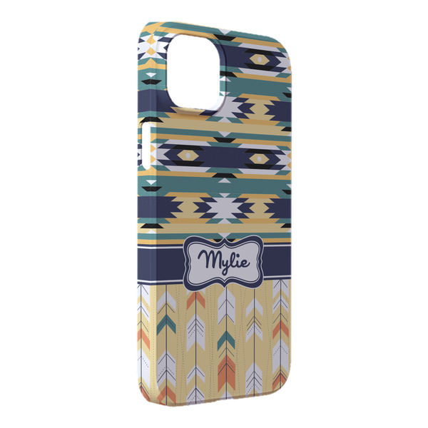 Custom Tribal2 iPhone Case - Plastic - iPhone 14 Pro Max (Personalized)