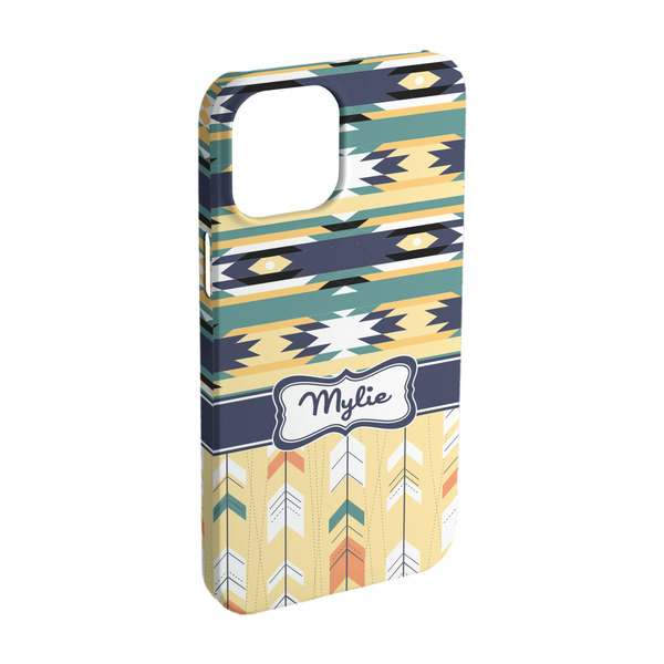 Custom Tribal2 iPhone Case - Plastic - iPhone 15 (Personalized)