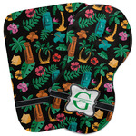 Hawaiian Masks Burp Cloth (Personalized)