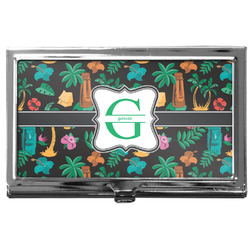 Hawaiian Masks Business Card Case