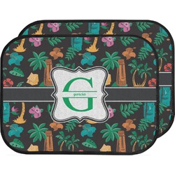 Hawaiian Masks Car Floor Mats (Back Seat) (Personalized)