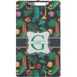 Hawaiian Masks Clipboard (Legal Size) (Personalized)