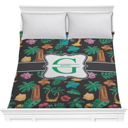 Hawaiian Masks Comforter - Full / Queen (Personalized)