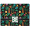 Hawaiian Masks Dog Food Mat - Medium without bowls