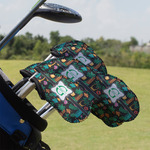 Hawaiian Masks Golf Club Iron Cover - Set of 9 (Personalized)