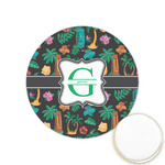 Hawaiian Masks Printed Cookie Topper - 1.25" (Personalized)