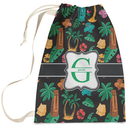 Hawaiian Masks Laundry Bag - Large (Personalized)