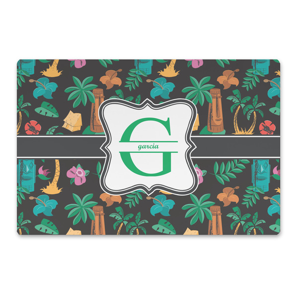 Custom Hawaiian Masks Large Rectangle Car Magnet (Personalized)