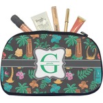 Hawaiian Masks Makeup / Cosmetic Bag - Medium (Personalized)