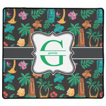 Hawaiian Masks XL Gaming Mouse Pad - 18" x 16" (Personalized)