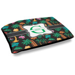 Hawaiian Masks Outdoor Dog Bed - Large (Personalized)