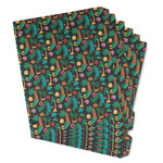 Hawaiian Masks Binder Tab Divider - Set of 6 (Personalized)