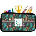 Hawaiian Masks Neoprene Pencil Case (Personalized)