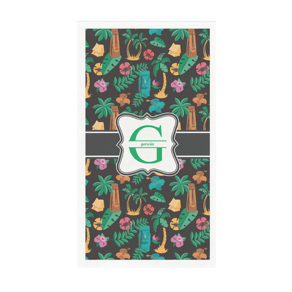 Custom Hawaiian Masks Guest Paper Towels - Full Color - Standard (Personalized)