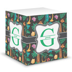 Hawaiian Masks Sticky Note Cube (Personalized)