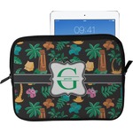 Hawaiian Masks Tablet Case / Sleeve - Large (Personalized)