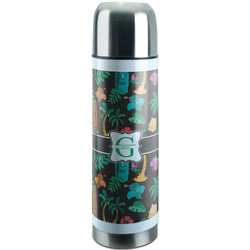 Hawaiian Masks Stainless Steel Thermos (Personalized)