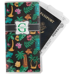 Hawaiian Masks Travel Document Holder