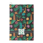 Hawaiian Masks Waffle Weave Golf Towel (Personalized)