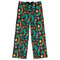 Hawaiian Masks Womens Pjs - Flat Front