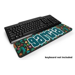 Hawaiian Masks Keyboard Wrist Rest (Personalized)