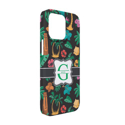 Hawaiian Masks iPhone Case - Plastic - iPhone 13 (Personalized)