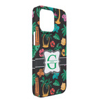 Hawaiian Masks iPhone Case - Plastic - iPhone 13 Pro Max (Personalized)