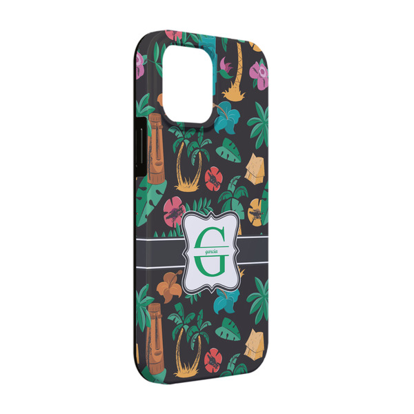 Custom Hawaiian Masks iPhone Case - Rubber Lined - iPhone 13 Pro (Personalized)