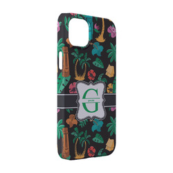 Hawaiian Masks iPhone Case - Plastic - iPhone 14 (Personalized)