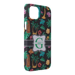 Hawaiian Masks iPhone Case - Plastic - iPhone 14 Plus (Personalized)