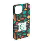 Hawaiian Masks iPhone Case - Plastic - iPhone 15 Pro (Personalized)