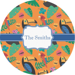 Toucans Multipurpose Round Labels - 1" (Personalized)