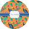 Toucans 3" Multipurpose Round Labels - Single Sticker