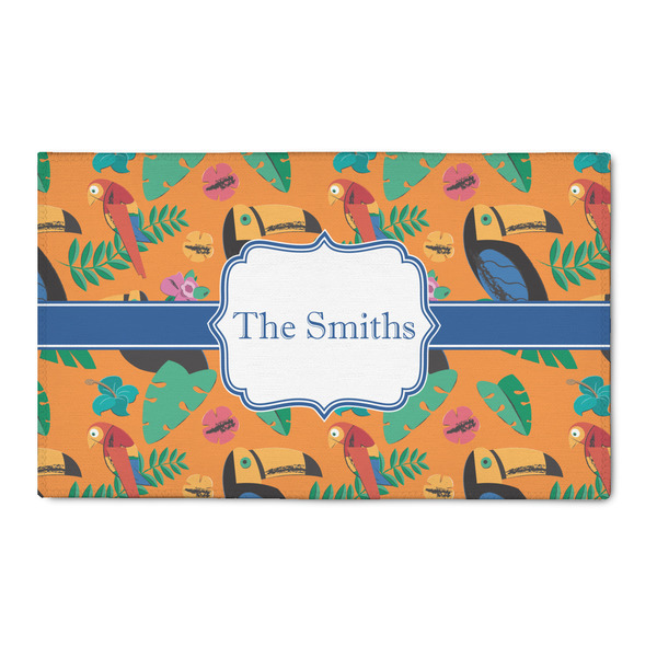 Custom Toucans 3' x 5' Patio Rug (Personalized)