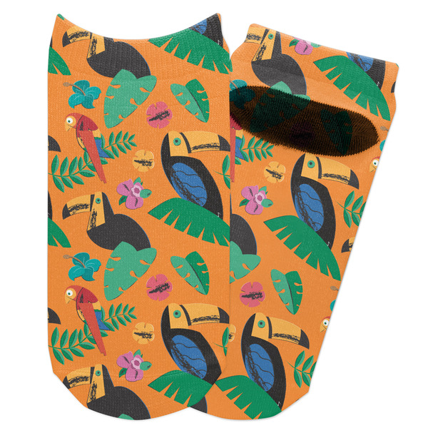 Custom Toucans Adult Ankle Socks