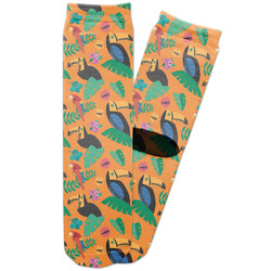 Toucans Adult Crew Socks