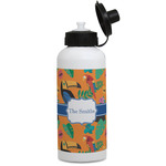 Toucans Water Bottles - Aluminum - 20 oz - White (Personalized)